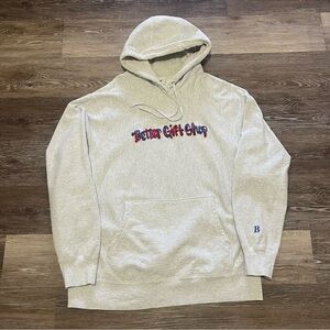 Better Gift Shop Hoodie Embroidered Pullover Sweater Men’s Size XL